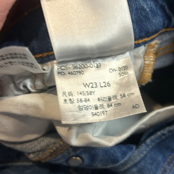 Levi's 501, Size 23 in Indigo - Picture 9 of 12